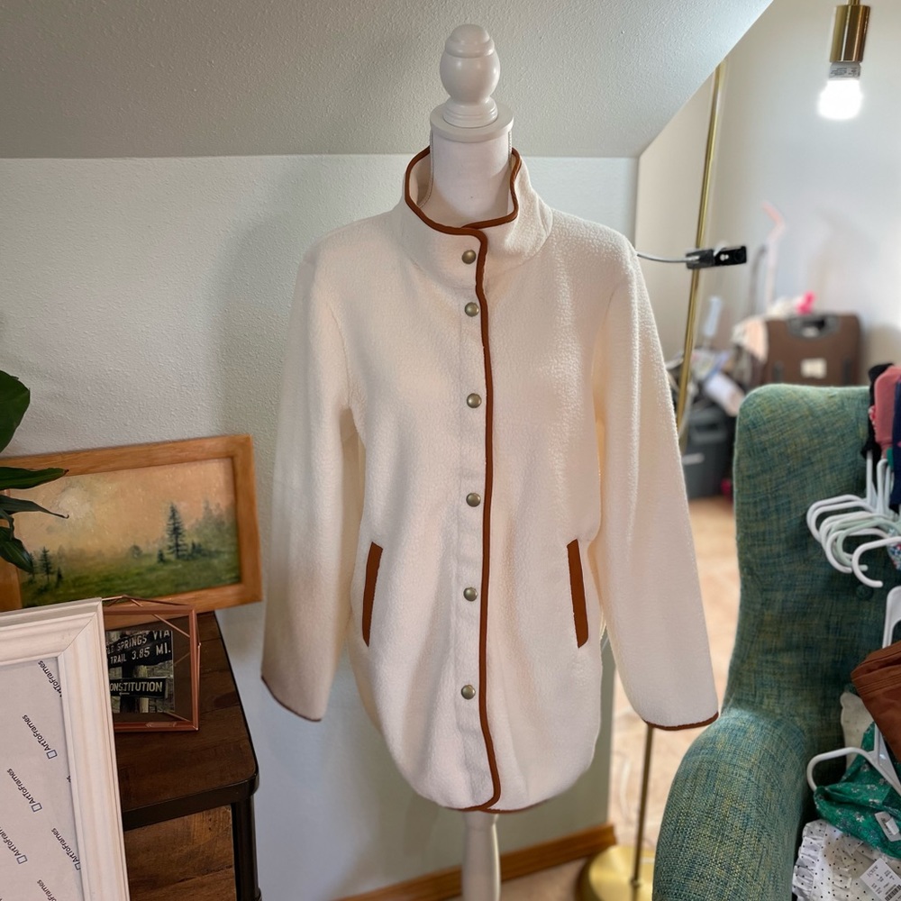 J Crew | NWT | Fleece Jacket | Medium